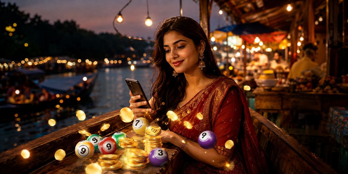 সুন্দরবনের রাত্রিকালীন লটারি মার্কেট